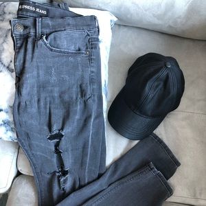 Express Skinny Ripped Jegging